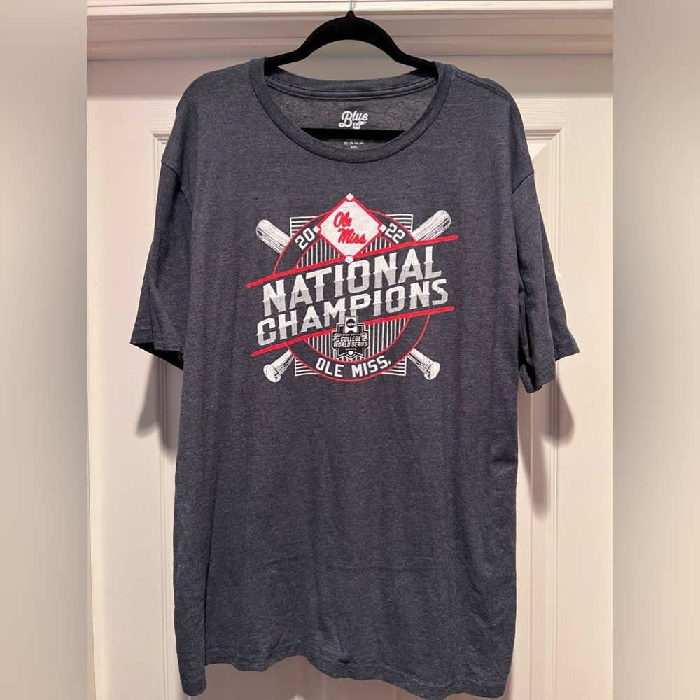 Ole Miss 2022 National Champions College World Series XXL
